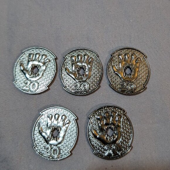 Campaign Coins Electrum Coin Set Classic Fantasy - Picture 4 of 16